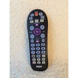RCA‎ RCR414BHE Universal Big Button Remote Control 4 device Universal Remote.